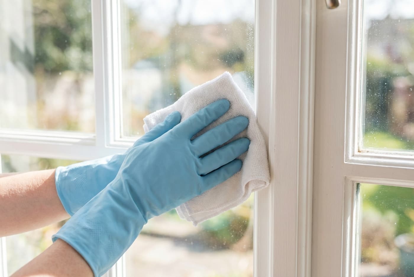 Fensterrahmen reinigen – Inamclean