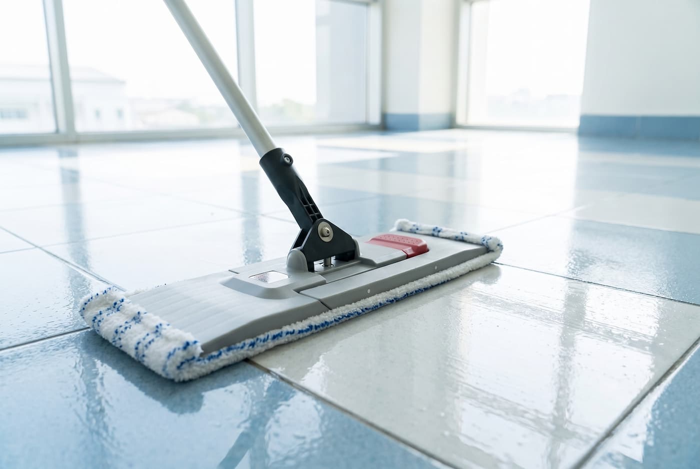 Boden wischen bei Unterhaltsreinigung – Inamclean